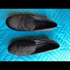 Kelsi Dagger Studded Calf Hair Flats Size 8.5 Kelsi Dagger Studded Calf Hair Flats Size 8.5