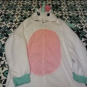 Unicorn adult onesie