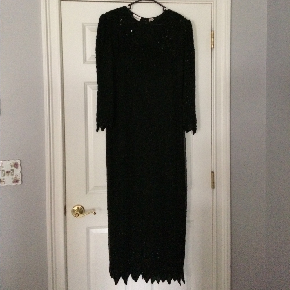 Black sequin formal