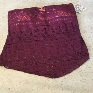Becca swim suit top NWT