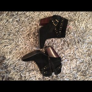 Black Julianne Hough booties