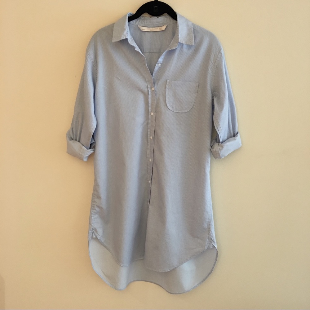 Zara shirt dress