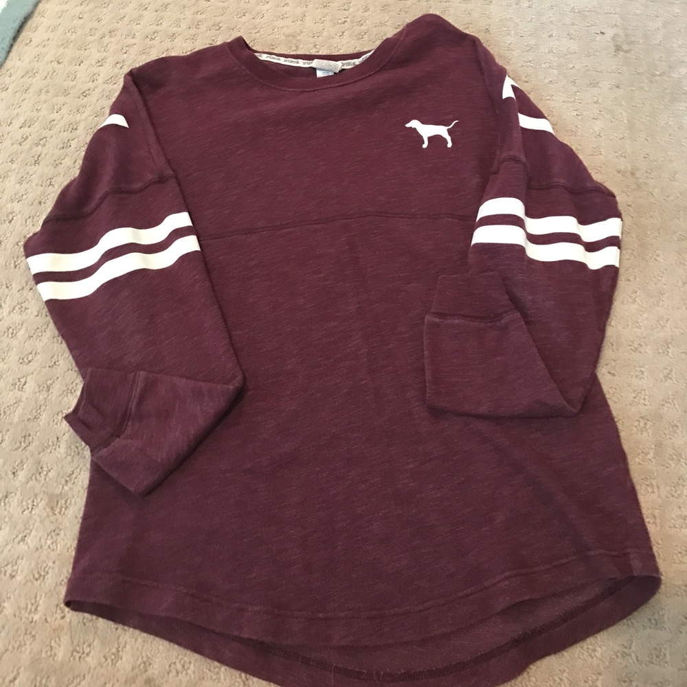 PINK Victoria's Secret jersey crew