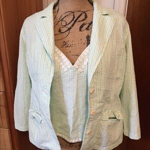 Lilly Pulitzer top and blazer set