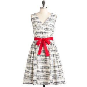 ModCloth Music Notes Dress 3X BNWOT