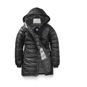 Black Canada goose coat