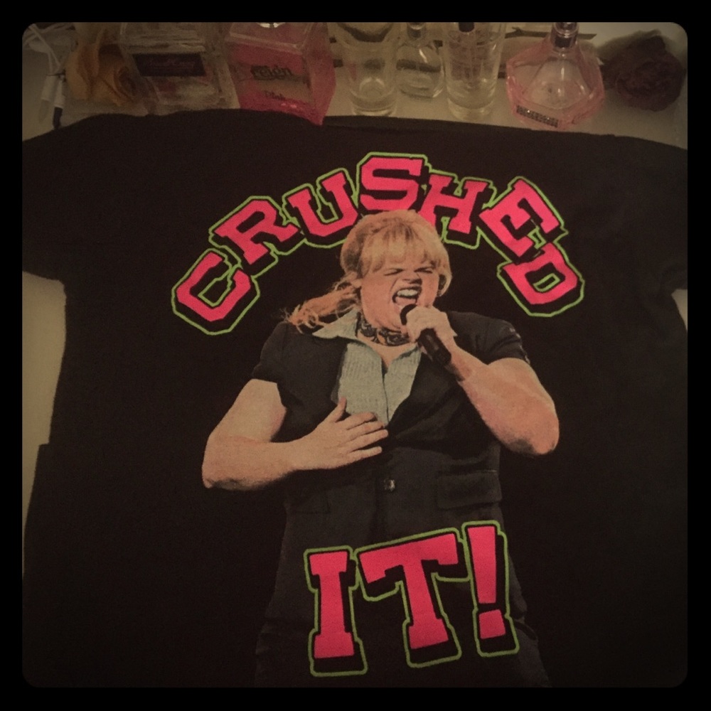 Pitch perfect "crushed it" shirt