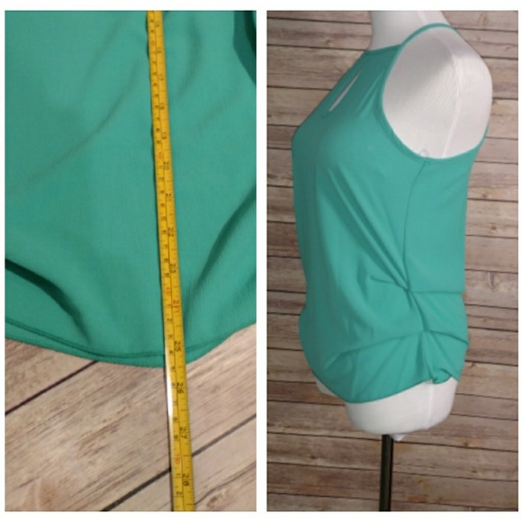 Aqua Keyhole Tank Top 💫 - Picture 6 of 8