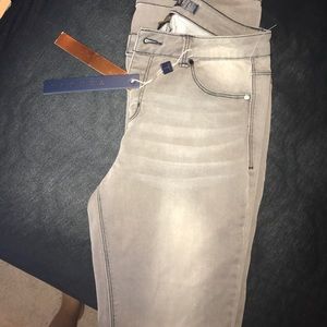 Grey Tinsel skinny jeans