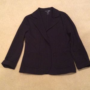 Knit unlined blazer