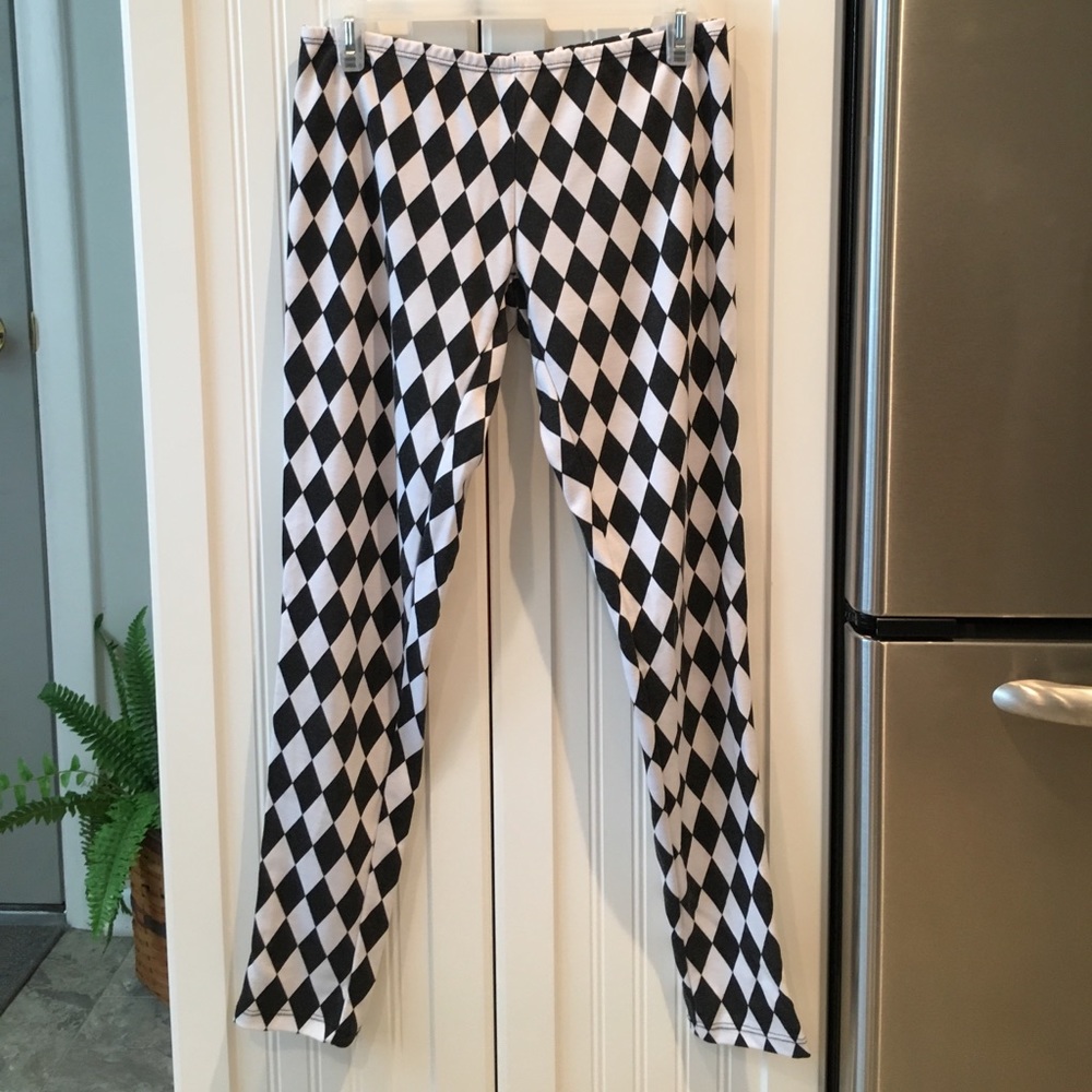 Checkered Leggings