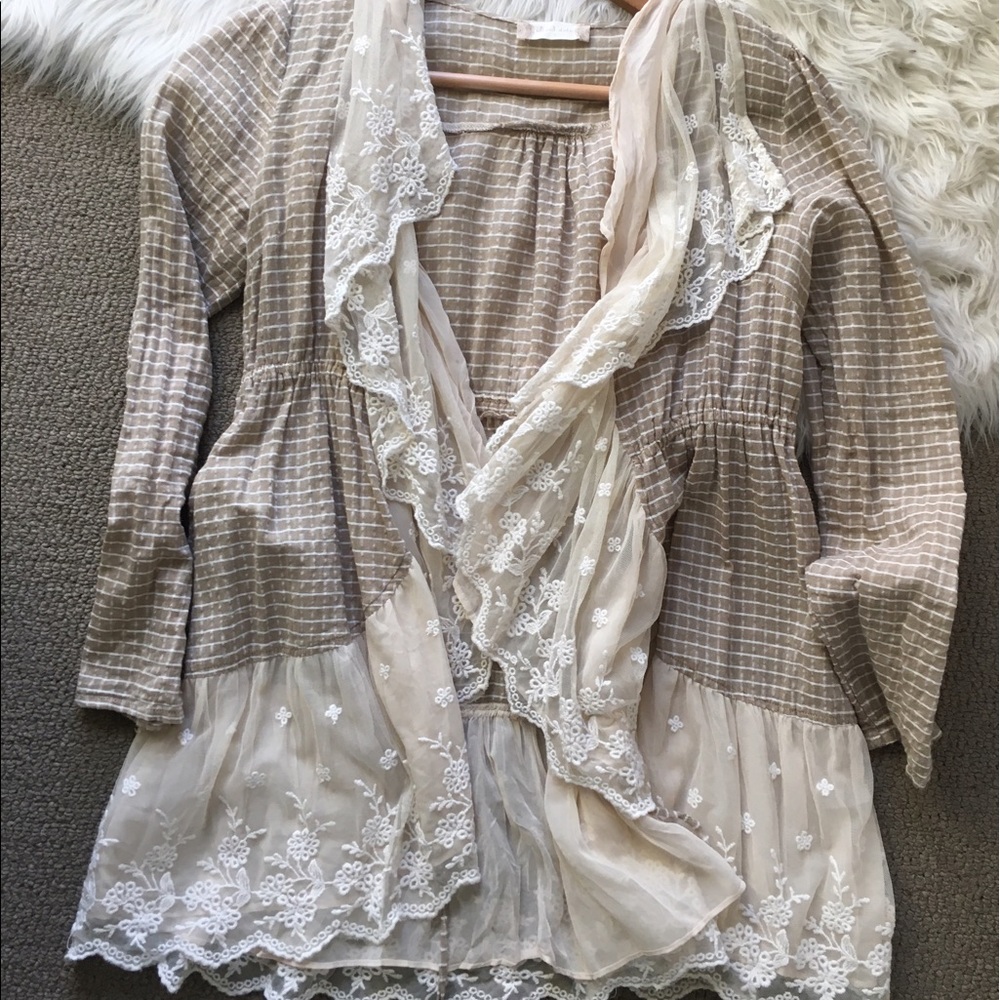 Altar'd state Lace Cardigan