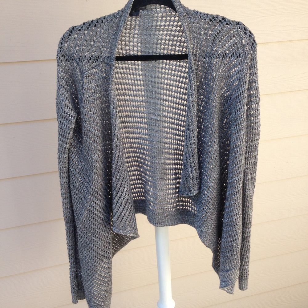✨Armani Exchange Sliver Cardigan✨