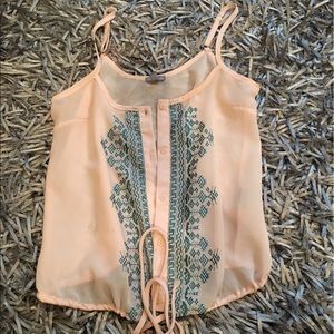 Charolette Russe pink tank