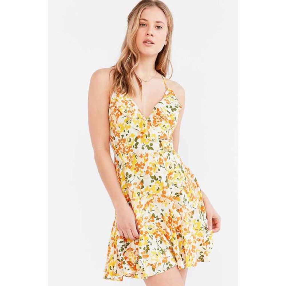 Yellow Urban Outfitters sundress