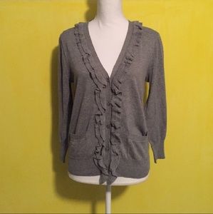 Cute grey Jcrew cardigan