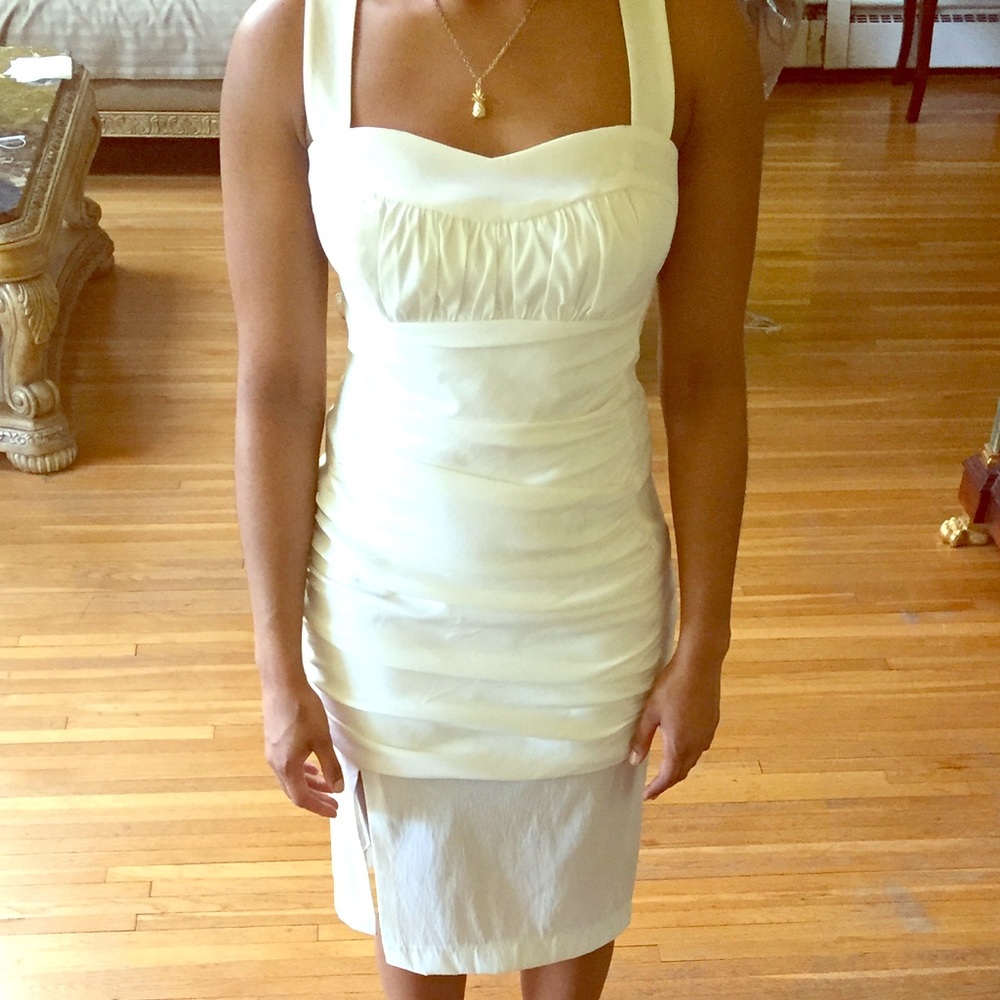 Jessica McClintock White dress