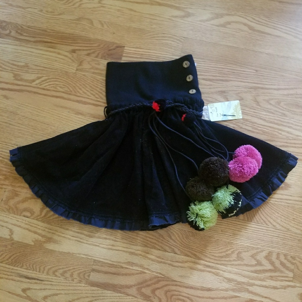 Free people  skirt  sz 0 nwt