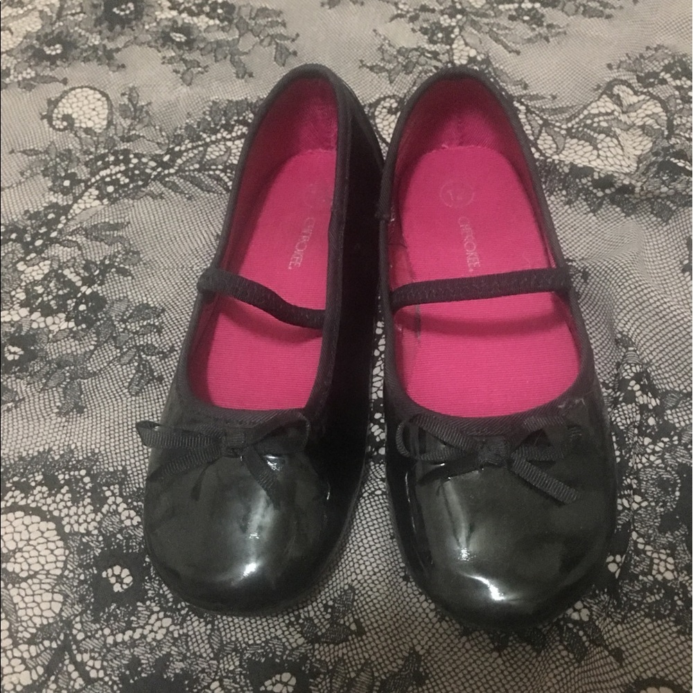 Black Little Girl Flats