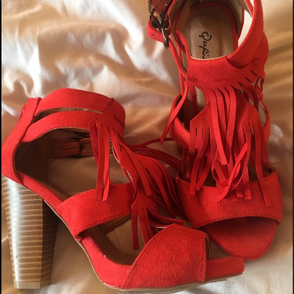Qupid heels size 7 - Picture 1 of 2