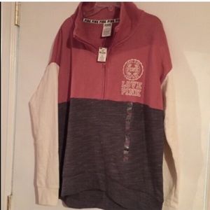 Quarter zip from Pink