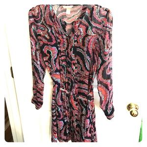 Size 6 Funky Banana Republic Mini Work Dress
