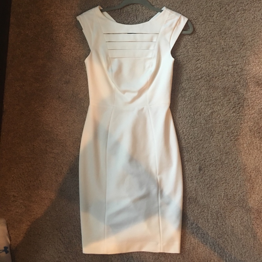 White classy dress