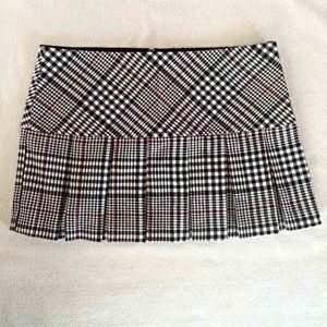 New I.L.U Plaid Miniskirt