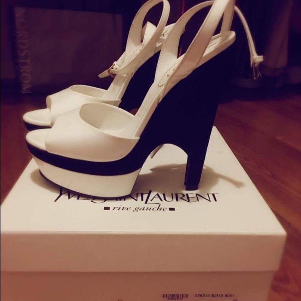 Yves Saint Laurent platform shoe