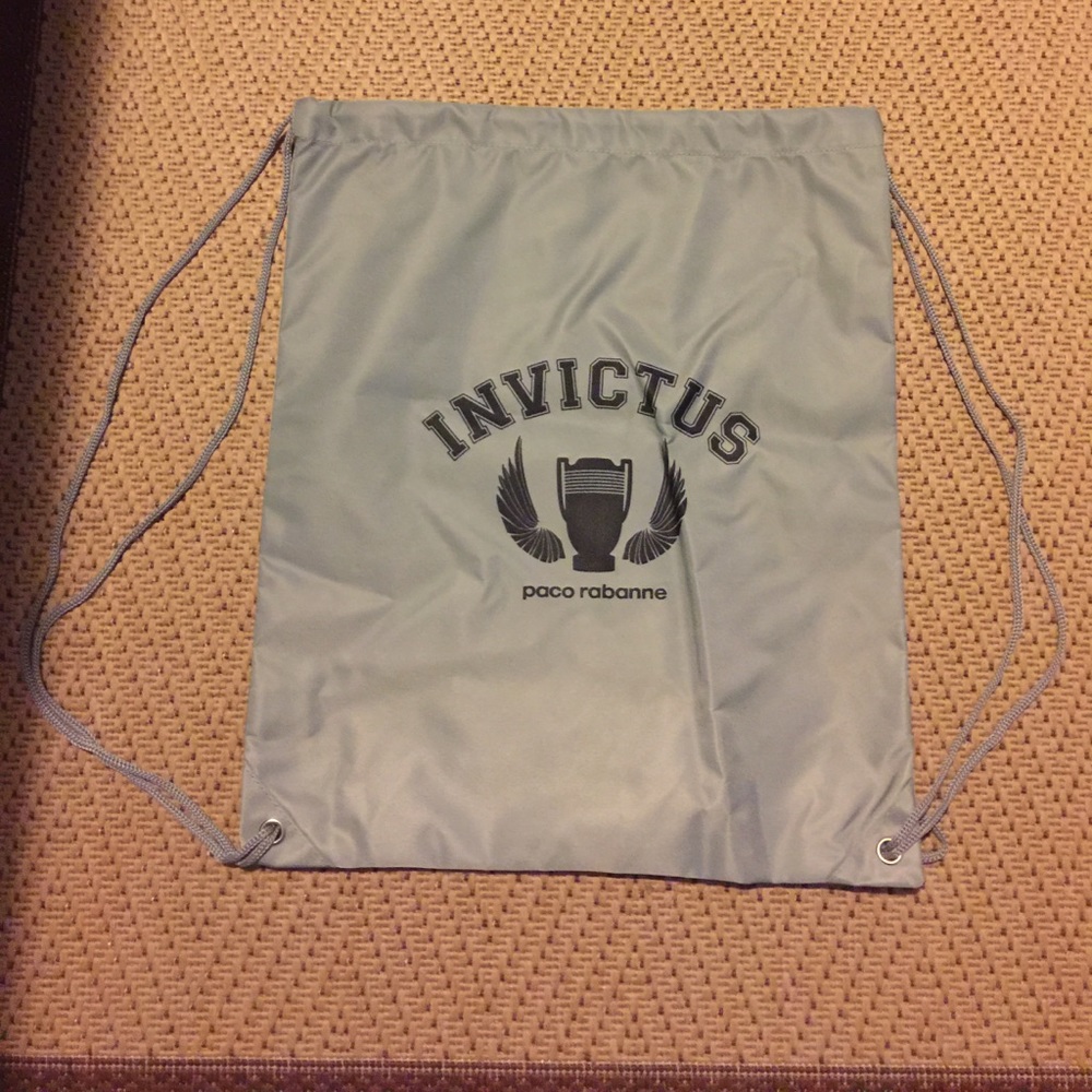 Paco Rabanne Invictus Drawstring Bag -brand new