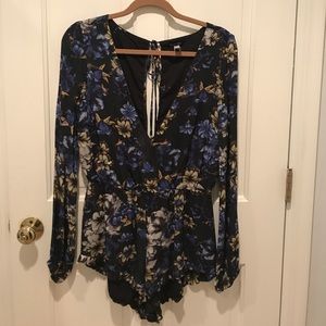 Floral romper