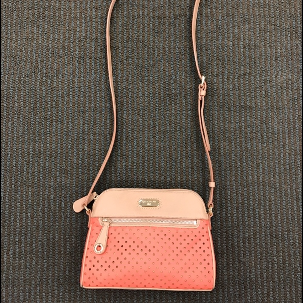 Cole Haan Leather Crossbody - used just once!