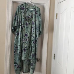Night Gown with Robe