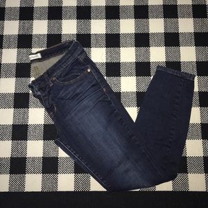 madewell skinny skinny dark wash jeans