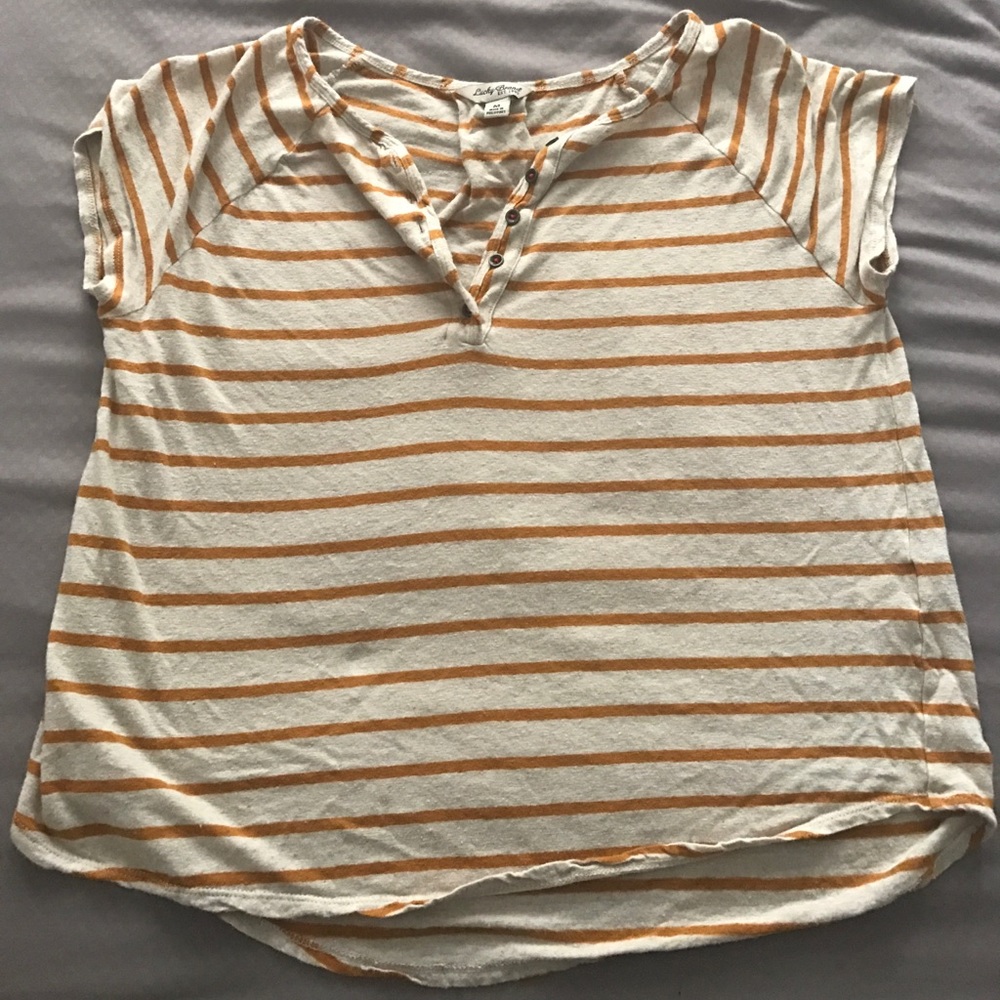 LUCKY BRAND striped tee