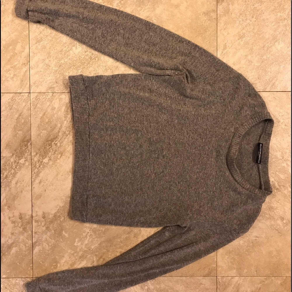 Brandy Melville Gray long sleeve
