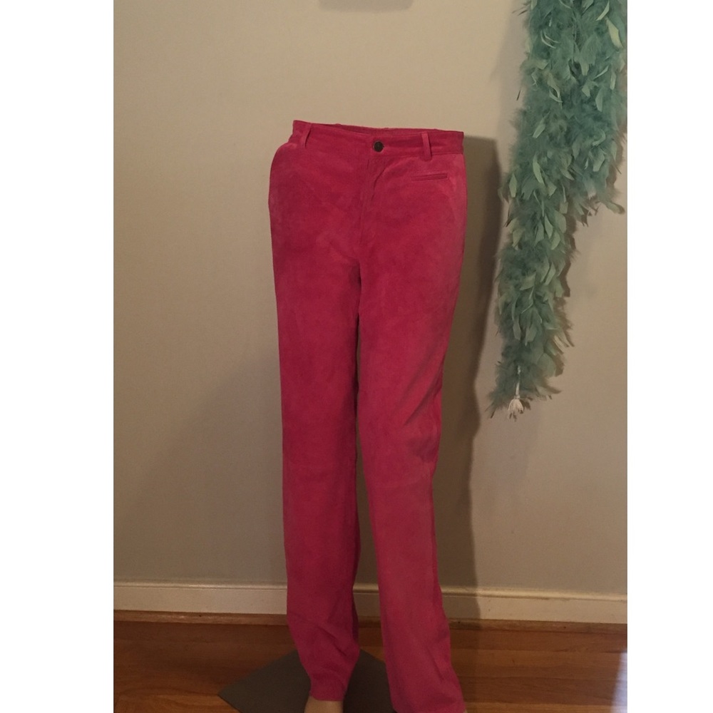 LILLY PULITZER Pink Pig Suede Pants