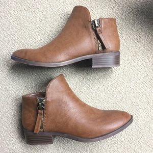 Fergalicious NEW Tan Booties