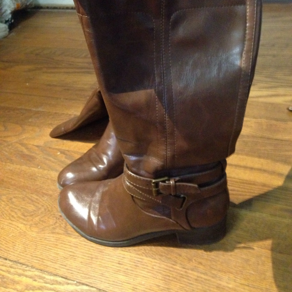 Unisa brown leather riding boots!