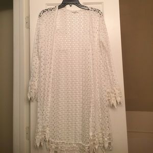 Lace cover up