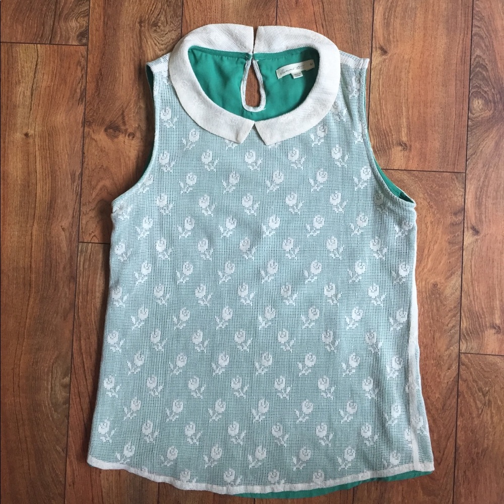 🌹Modcloth Peter Pan Collar Top