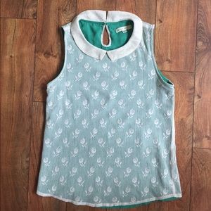 🌹Modcloth Peter Pan Collar Top