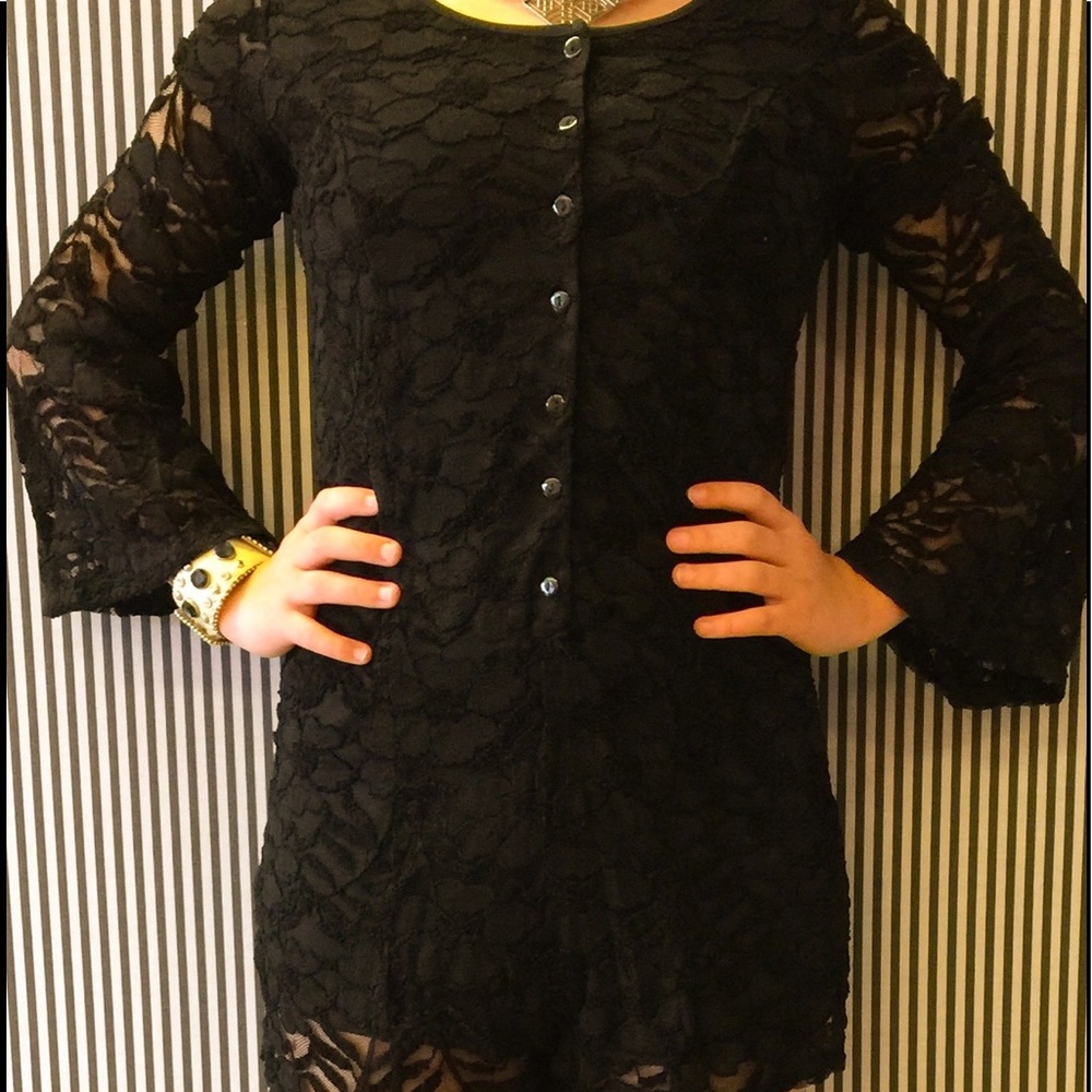 Lace romper