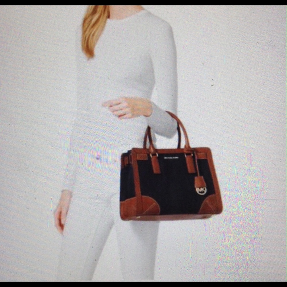 👜Michael Kors Corner Frame Dillon TZ EW Satchel👜