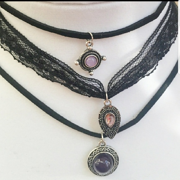 Jewelry - 1 LEFT!🌹3 pc Juliet Choker set