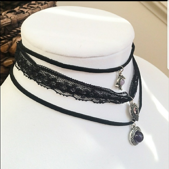 1 LEFT!🌹3 pc Juliet Choker set - Picture 3 of 4