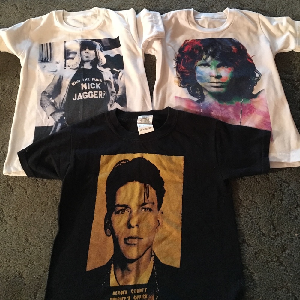 Graphic tee shirts