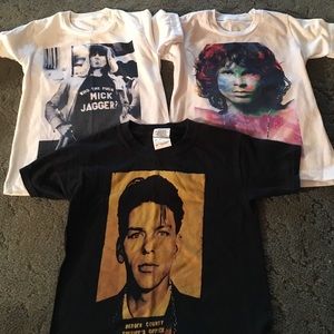 Graphic tee shirts