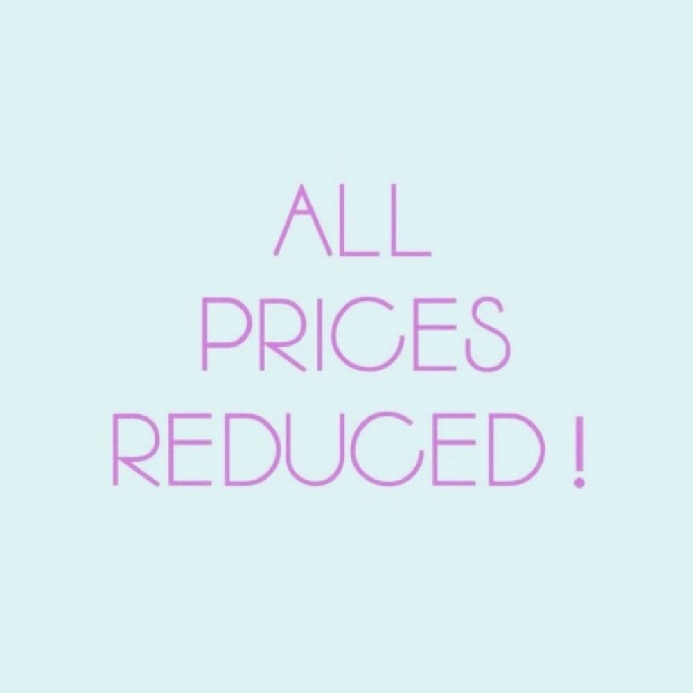 🛍SALE🛍 just reduced all prices!