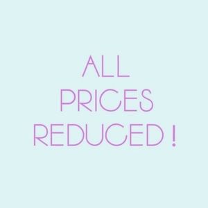 🛍SALE🛍 just reduced all prices!